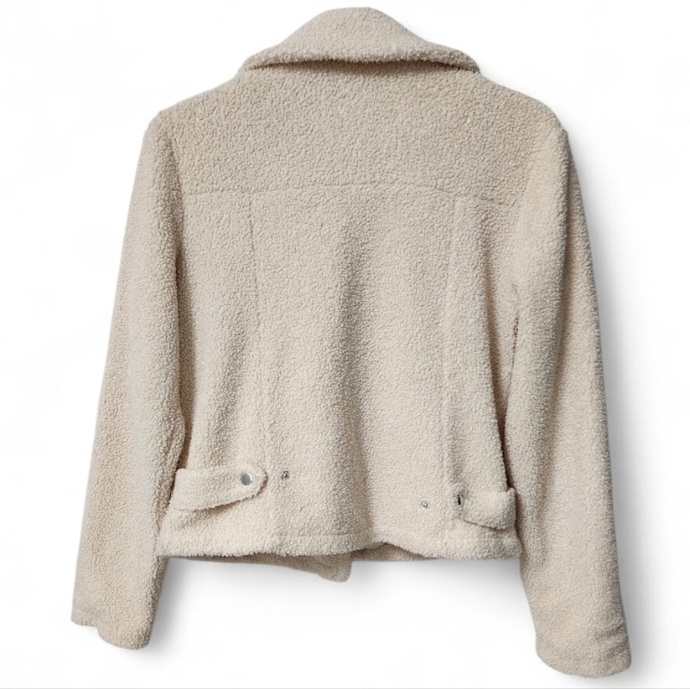 "Like NEW" ReVamped Fleece Shepra Jacket - Picture 3 of 7